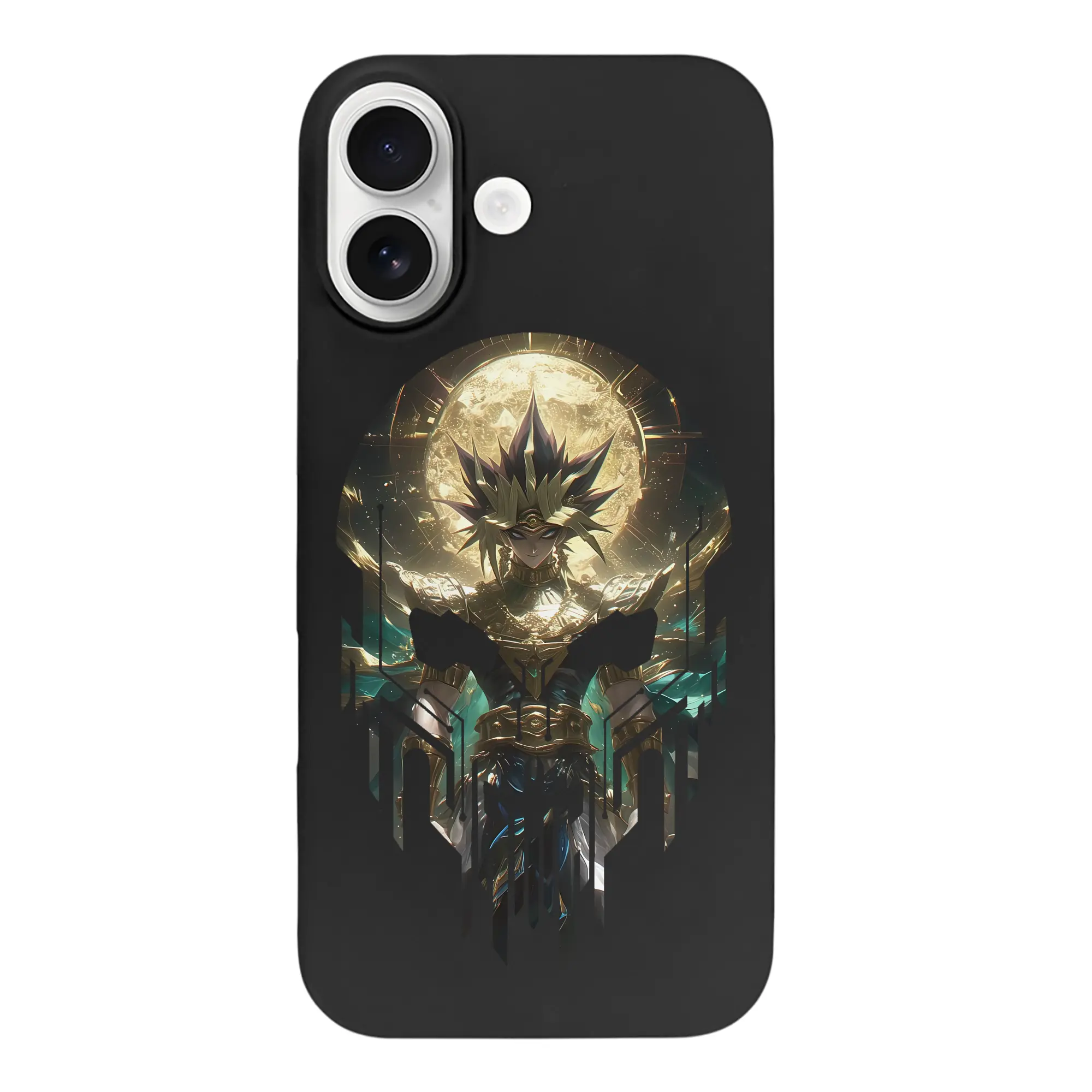 遊☆戯☆王 グッズ,武藤遊戯 - iPhone 17 シリーズ シリコンケース 薄型 耐衝撃 指紋防止 ソフトタッチカバー 精密フィット 傷防止 保護ケース iPhone 17/17 Air/17 Pro/17 Pro Max 対応